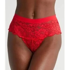 We are HAH Spin Me Panty in Siren Red